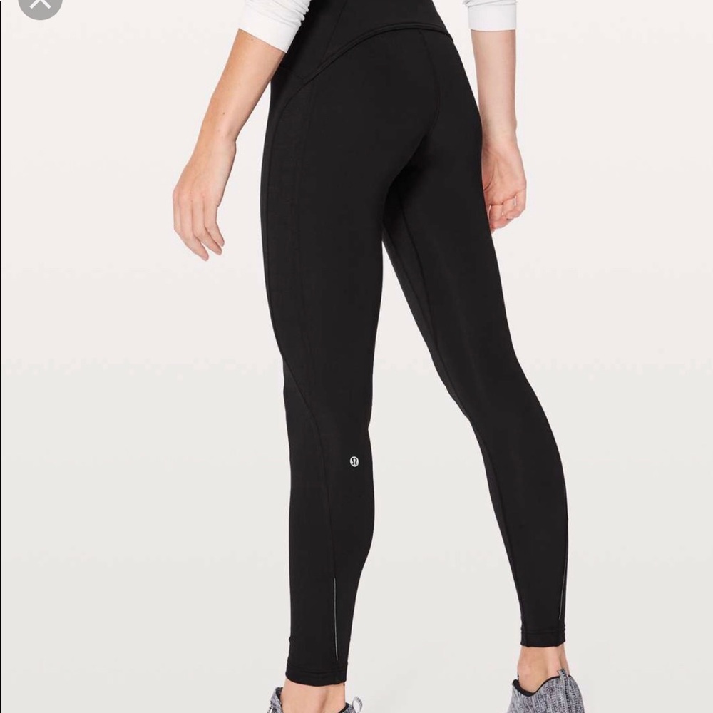 Lululemon fast as fleece leggings size 4